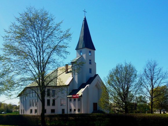 лютеранско евангелическая церковь в Саласпилсе