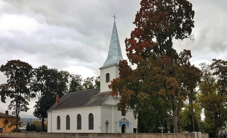 Евангелическо-лютеранская церковь святого Михаила в Екабпилсе (Jēkabpils, Латвия)